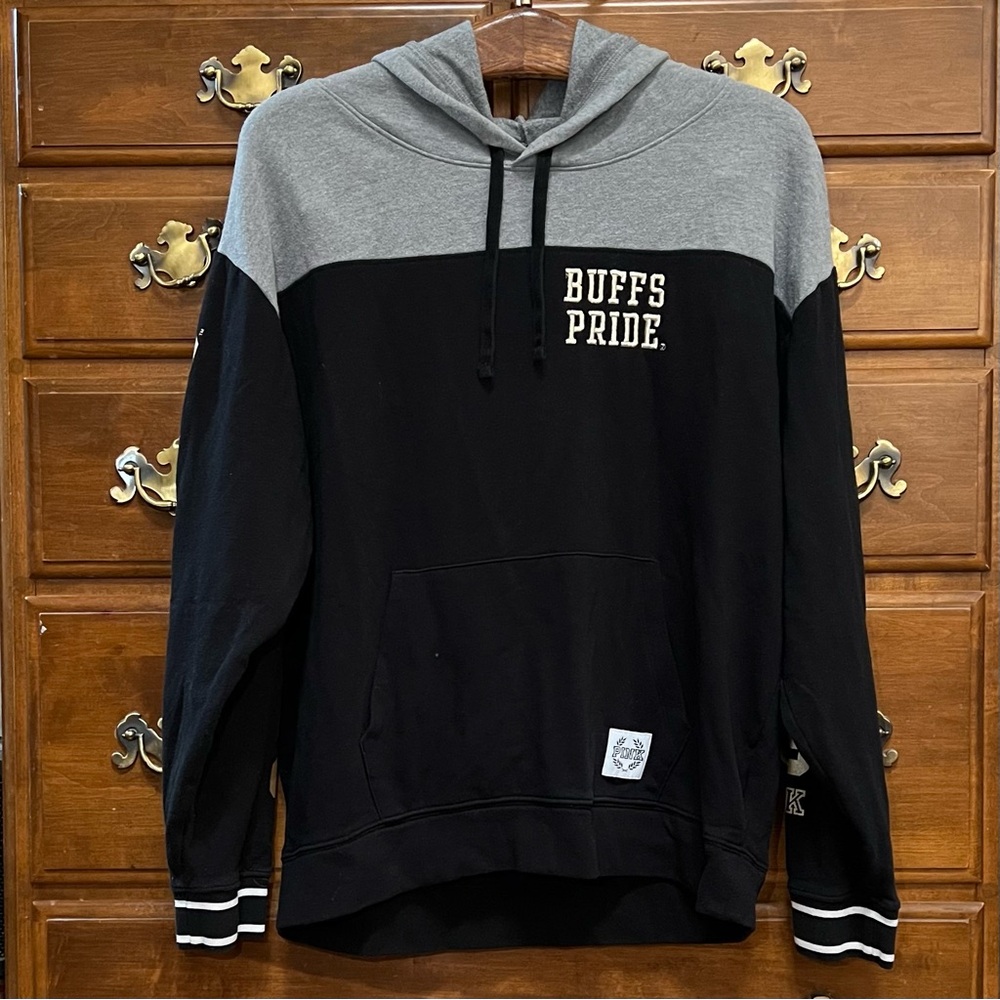 PINK VS 5th and Ocean Collab CU Boulder Buffs Hoodie